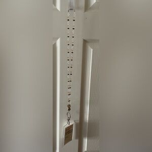 NWT  ID Lanyard Beaded with magnetic closure. Photo Measurements by Fanc…